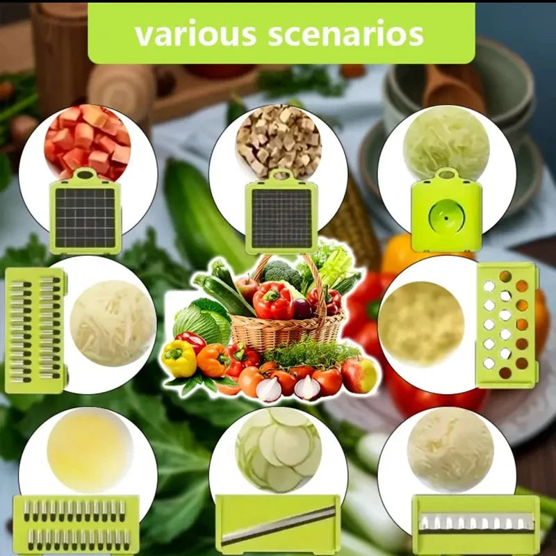 Multifunctional Vegetable Mandoline Chopper